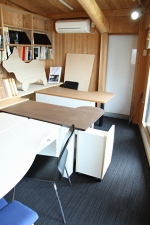 リビングスタディデスクの展示