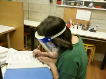 2020年 コロナ渦中の小若江学習教室 万全の対策で授業